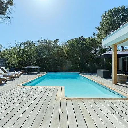 Rose - Au Cœur Du Ferret Avec Piscine Privée